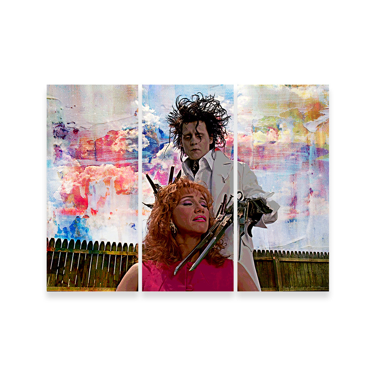 Edward Scissorhands Salon Wall Art