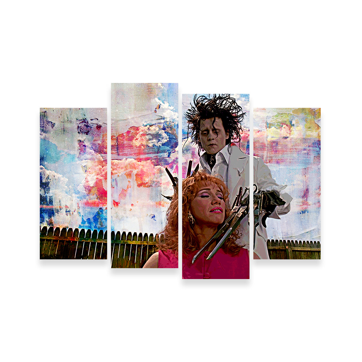 Edward Scissorhands Salon Wall Art
