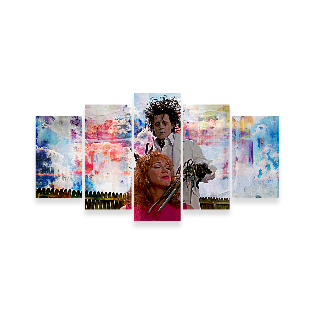 Edward Scissorhands Salon Wall Art