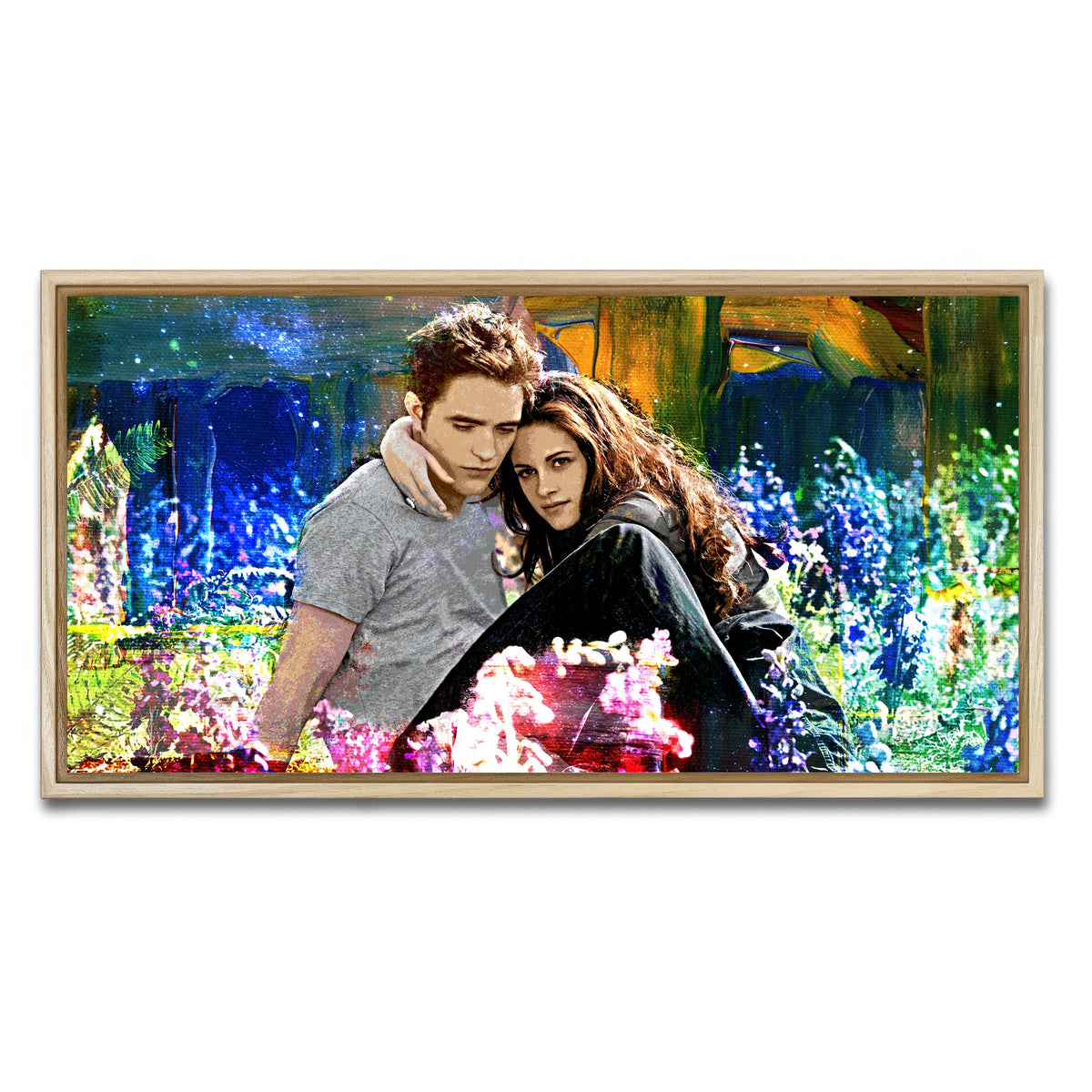 AUTO-MOCKUP WHITE | Edward & Bella | 1 Piece | Natural Framed Canvas | group=2x1