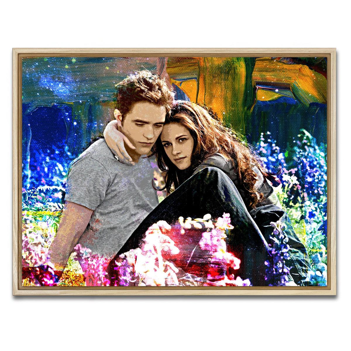 AUTO-MOCKUP WHITE | Edward & Bella | 1 Piece | Natural Framed Canvas | group=4x3