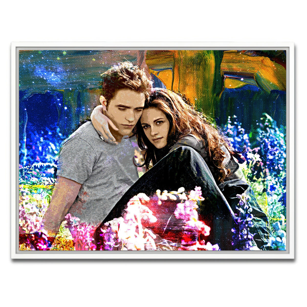 AUTO-MOCKUP WHITE | Edward & Bella | 1 Piece | White Framed Canvas | group=4x3