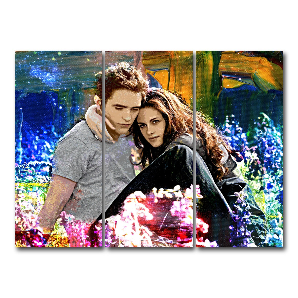 AUTO-MOCKUP WHITE | Edward & Bella | 3 Piece | Gallery Wrap Canvas | group=8x18