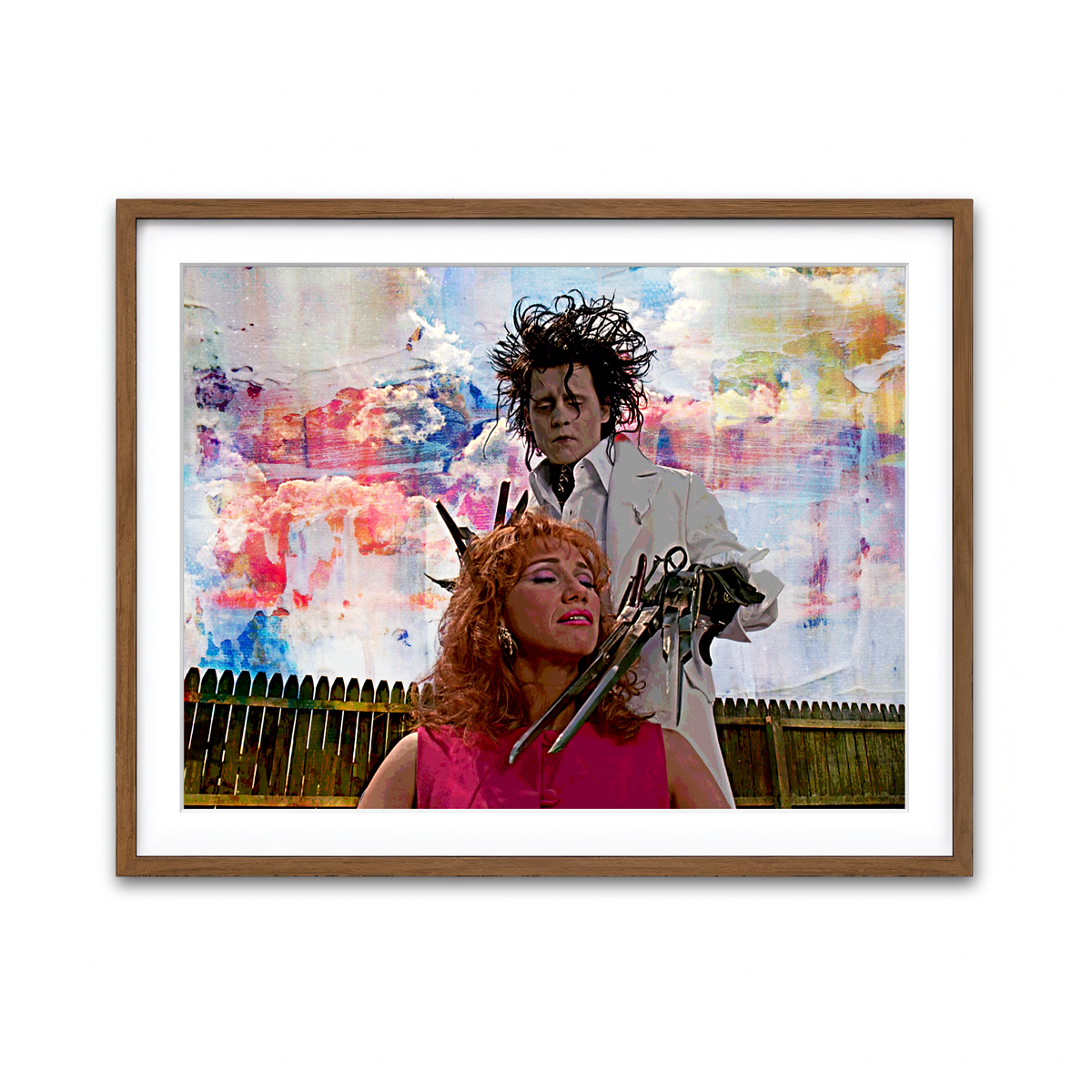 Framed Print 4x3 Walnut