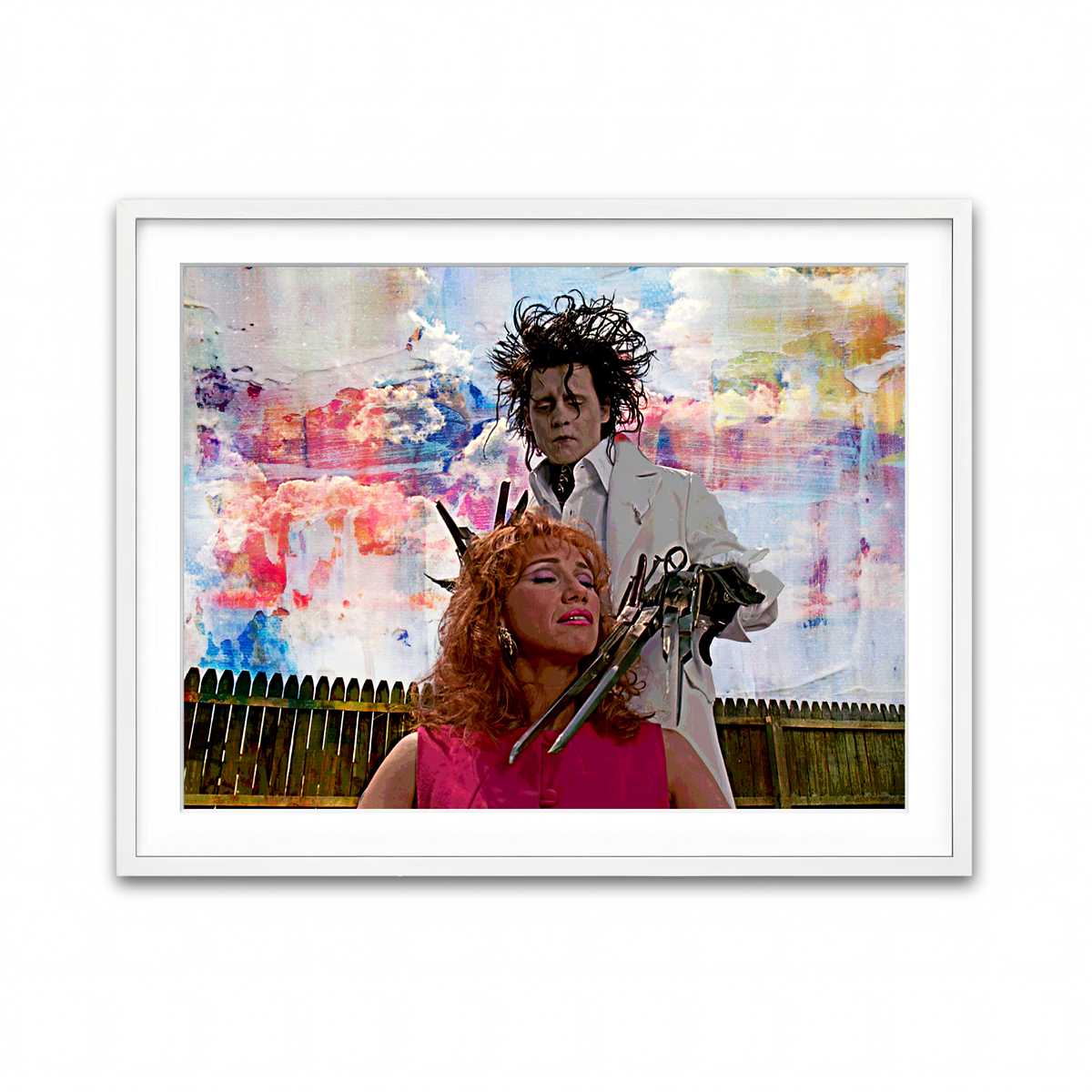 Framed Print 4x3 White