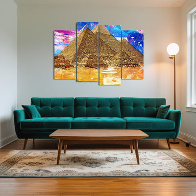 AUTO-MOCKUP ROOM | Egypt Pyramids Abstract