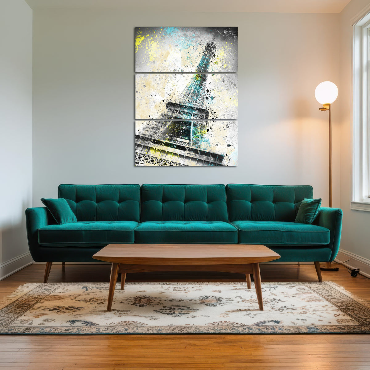 AUTO-MOCKUP ROOM | Eiffel Tower City Art