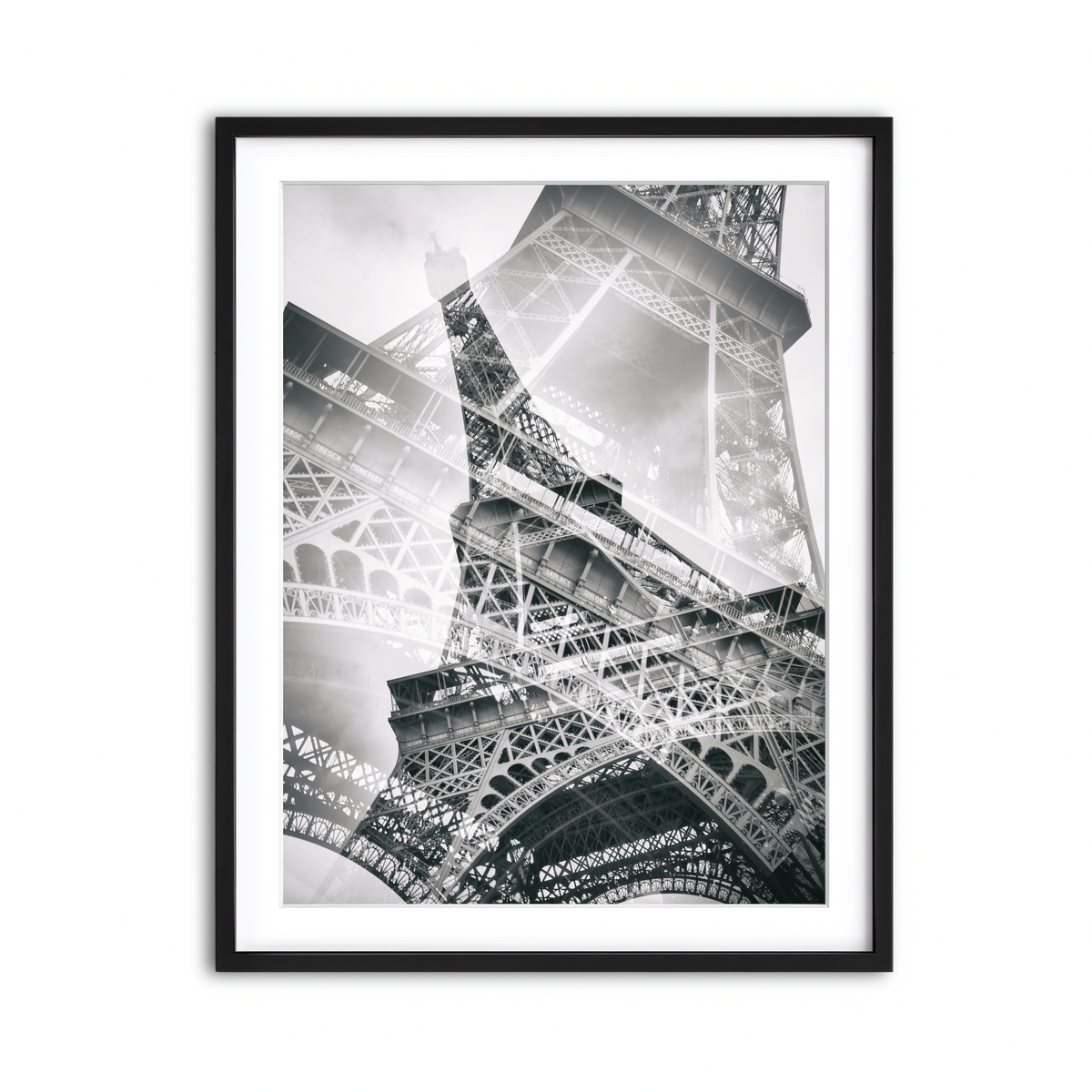 Framed Print 3x4 Black
