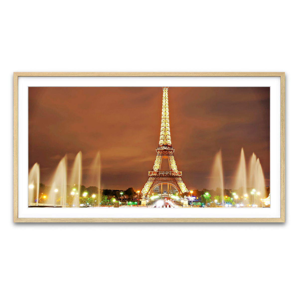 Framed Print 2x1 Natural