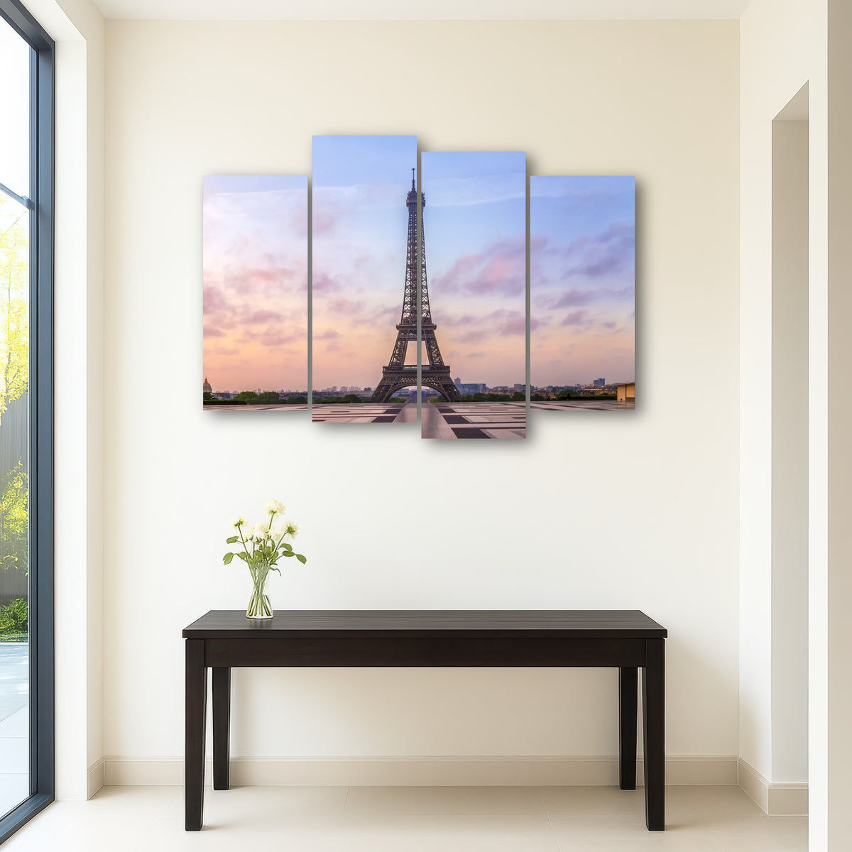 AUTO-MOCKUP ROOM | Eiffel Tower Sunrise