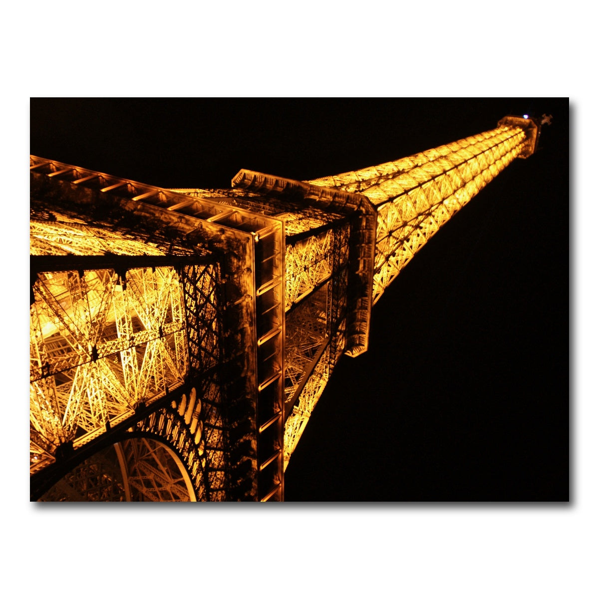 AUTO-MOCKUP WHITE | Eiffel Tower | 1 Piece | Gallery Wrap Canvas | group=4x3