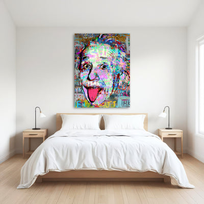 AUTO-MOCKUP ROOM | Einstein Heavy Graffiti