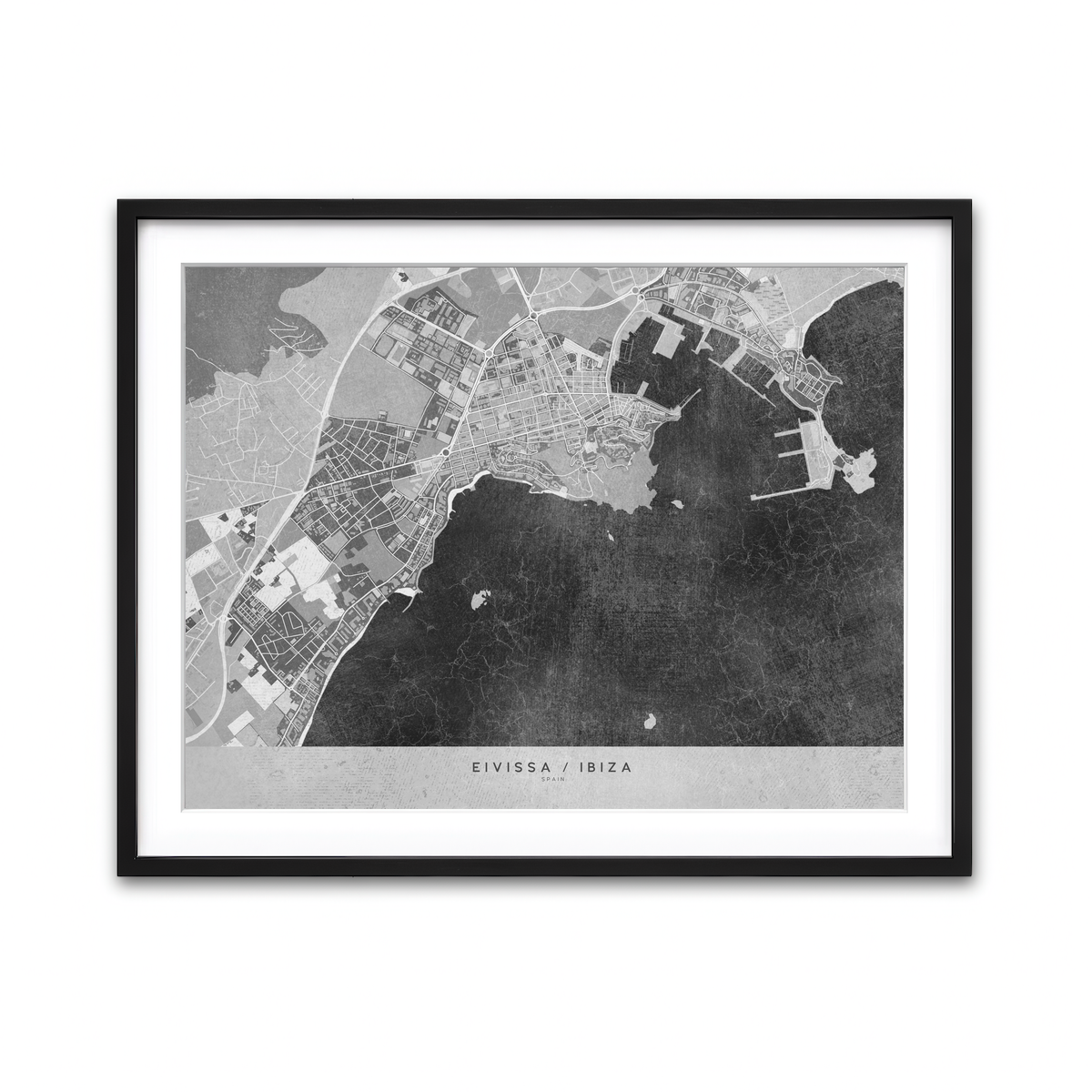 Framed Print 4x3 Black