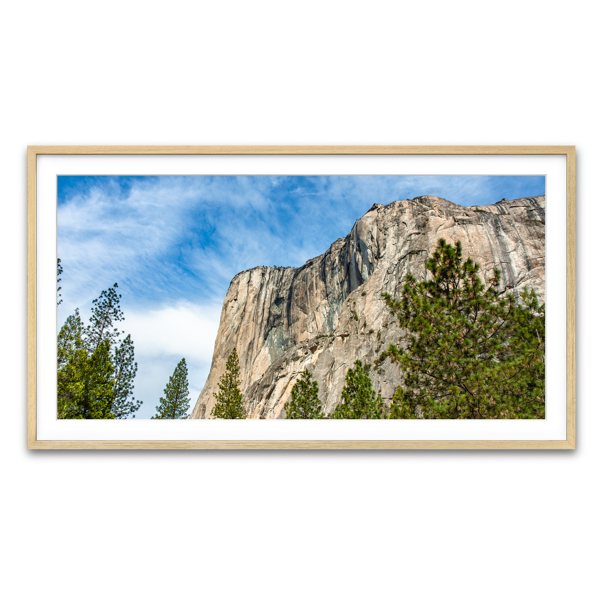 Framed Print 2x1 Natural