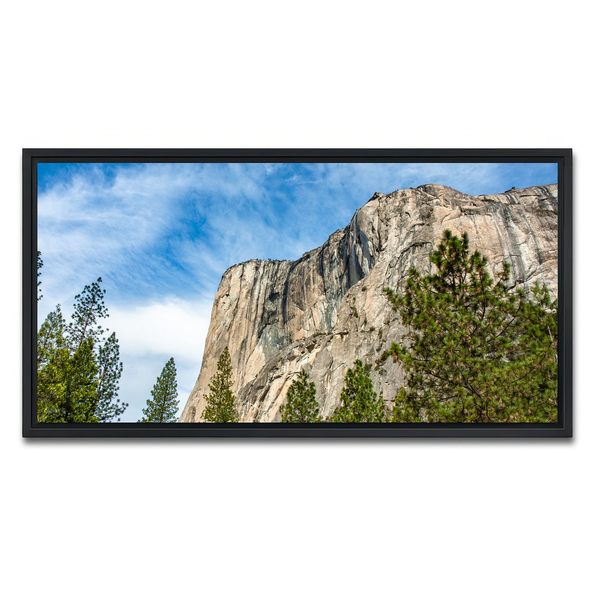 AUTO-MOCKUP WHITE | El Capitan | 1 Piece | Black Framed Canvas | group=2x1
