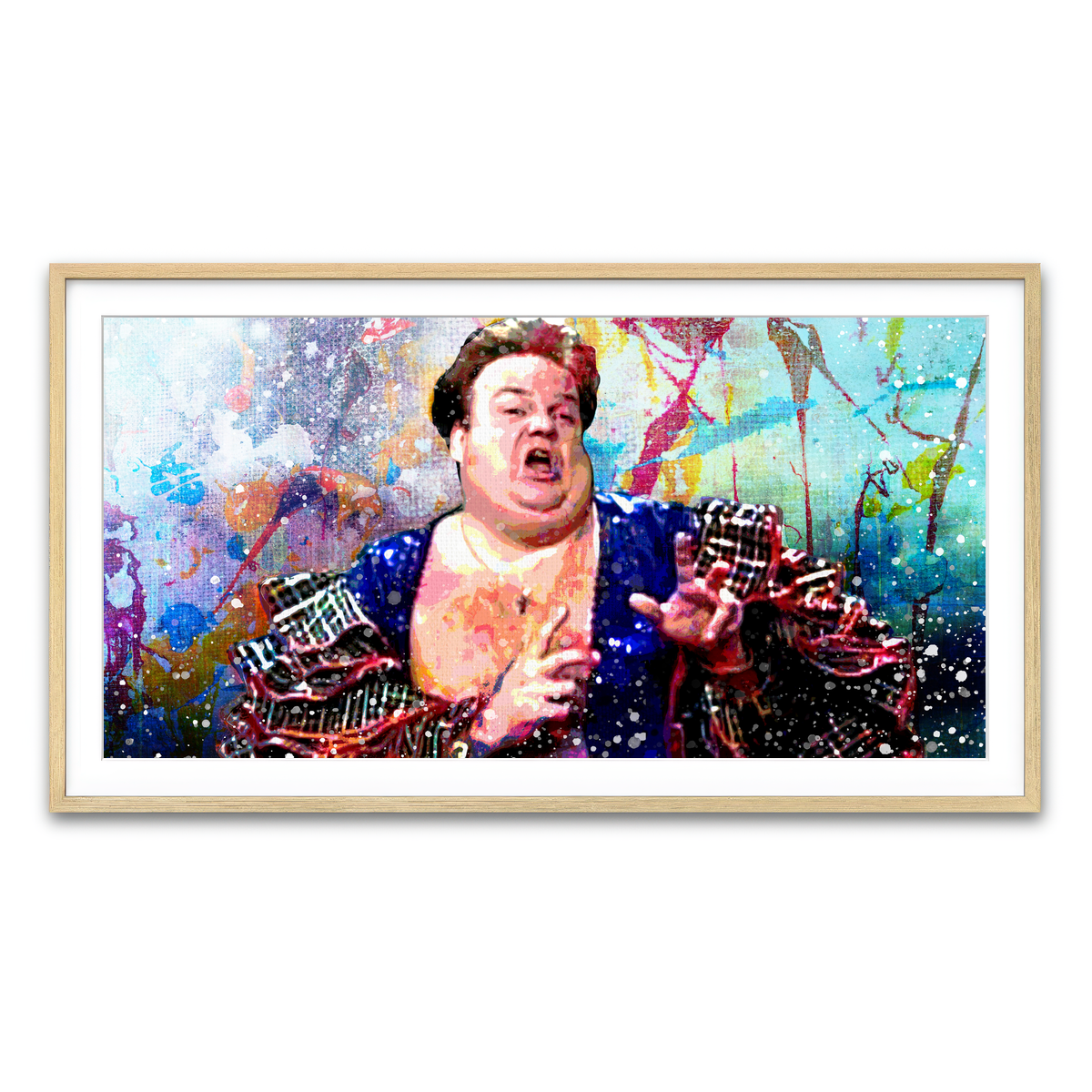 Framed Print 2x1 Natural