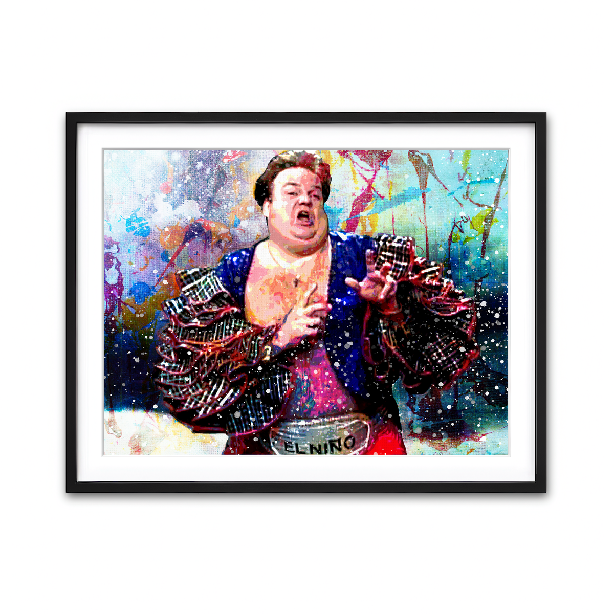 Framed Print 4x3 Black