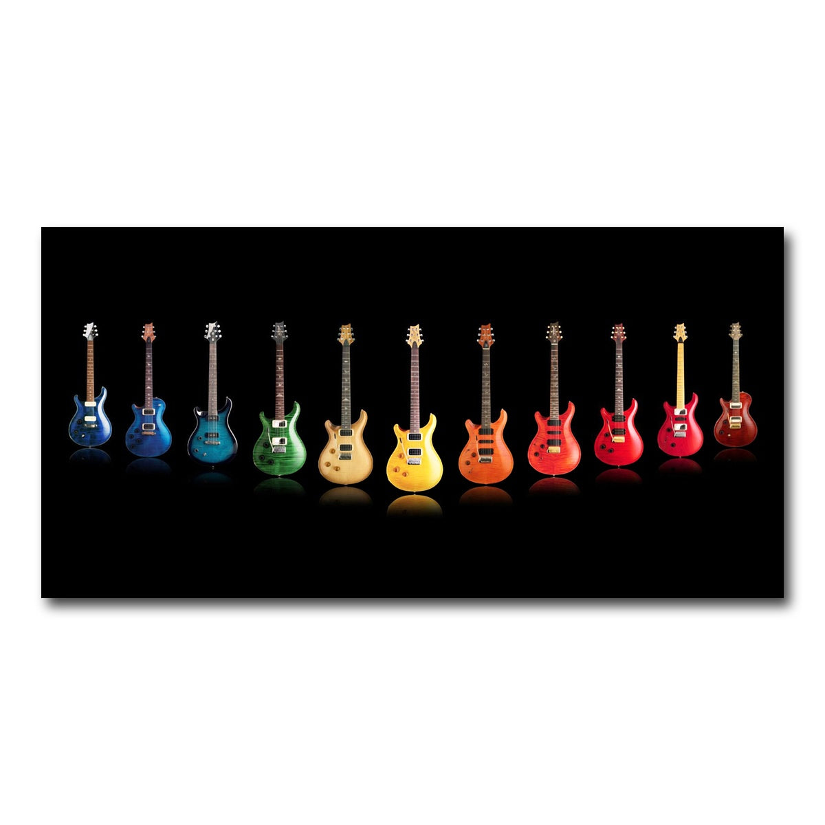 AUTO-MOCKUP WHITE | Electric Guitar | 1 Piece | Gallery Wrap Canvas | group=2x1