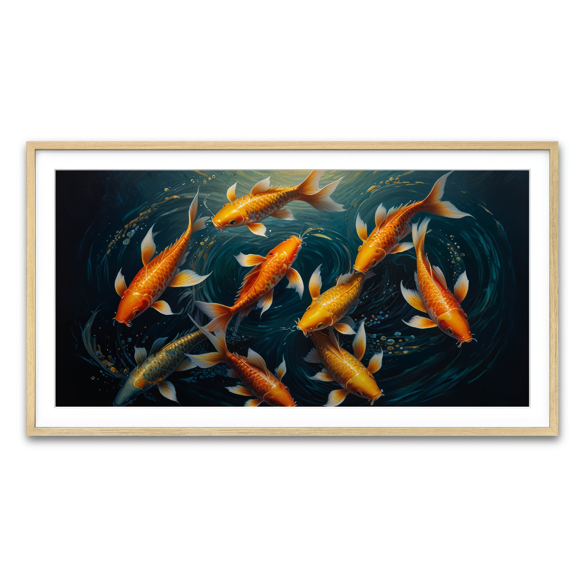 Framed Print 2x1 Natural