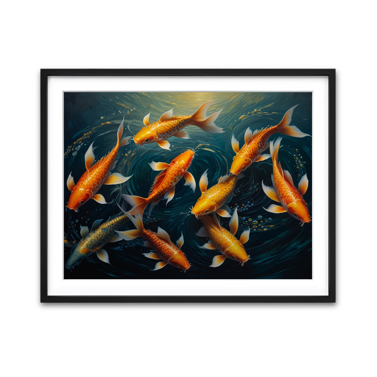 Framed Print 4x3 Black