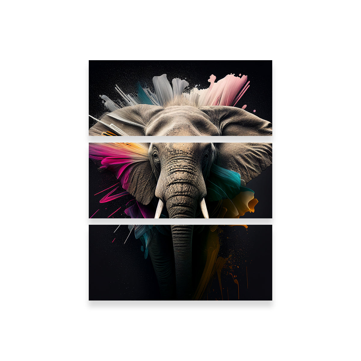 Elephant Portrait Wall Art