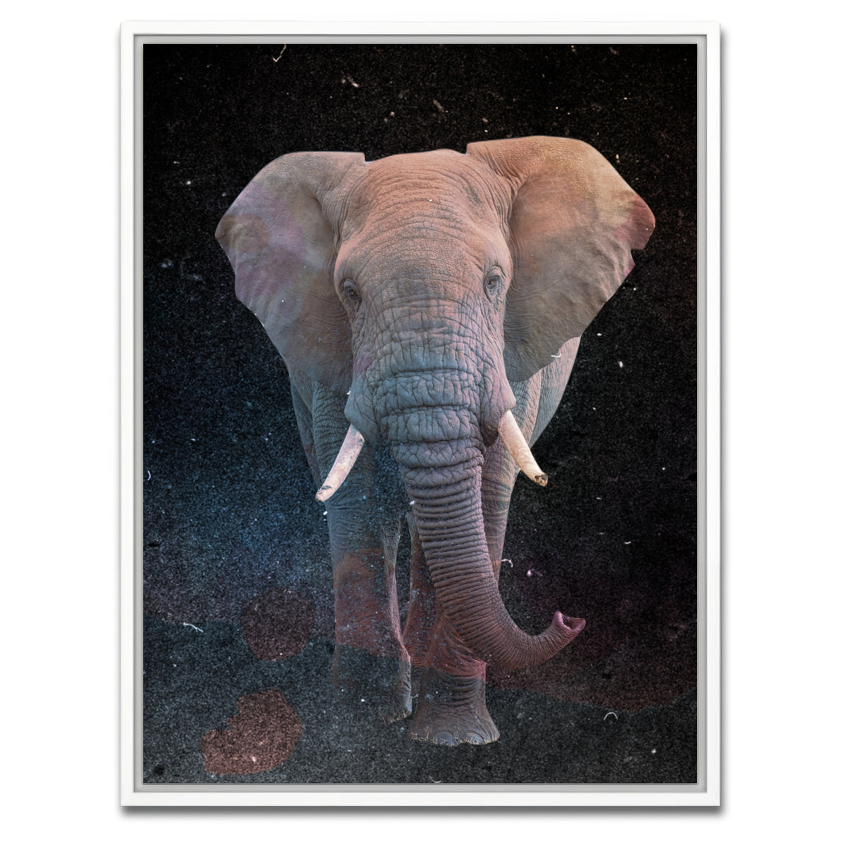 AUTO-MOCKUP WHITE | Elephant Art | 1 Piece | White Framed Canvas | group=3x4