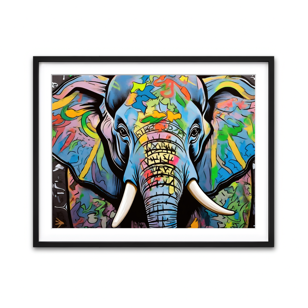 Framed Print 4x3 Black