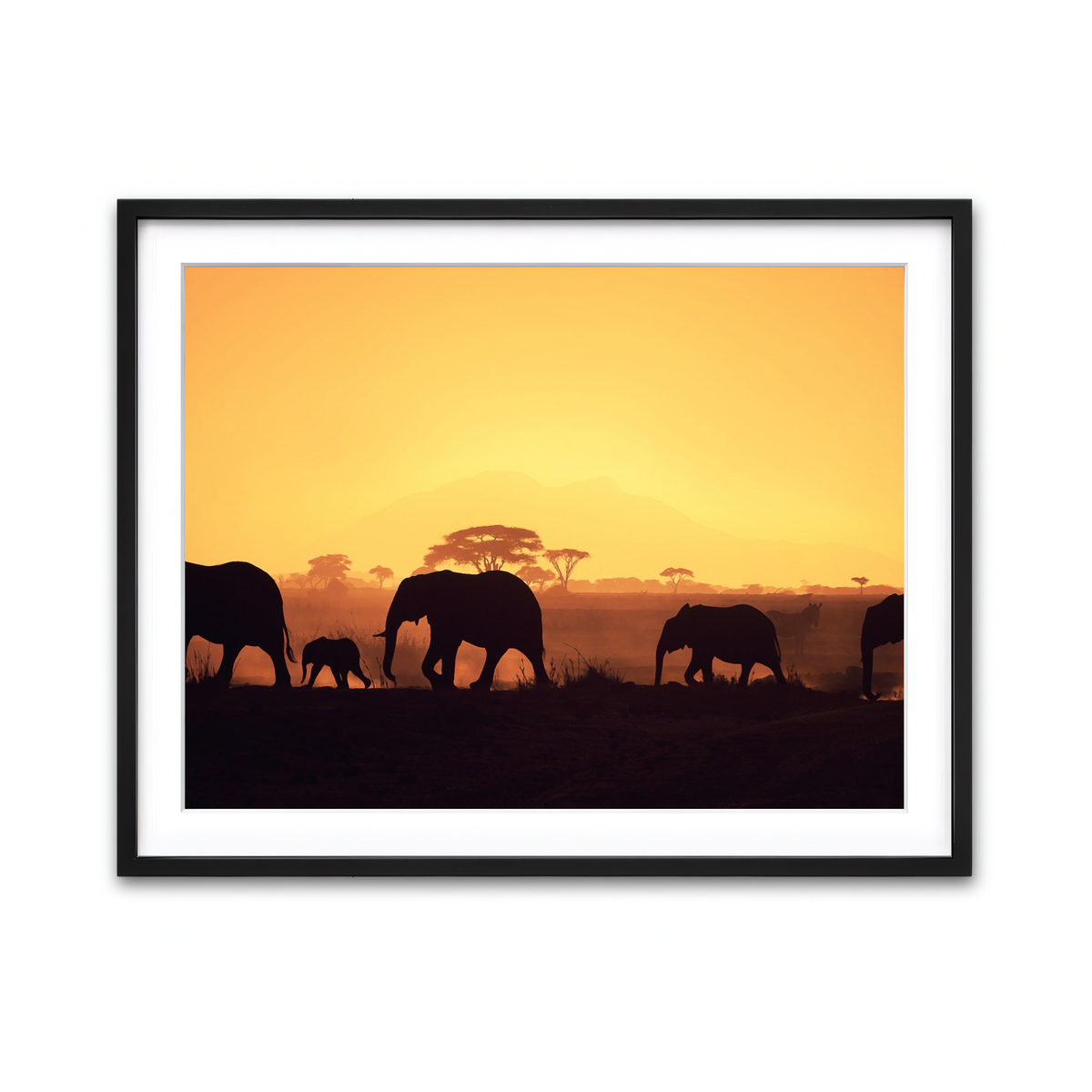 Framed Print 4x3 Black