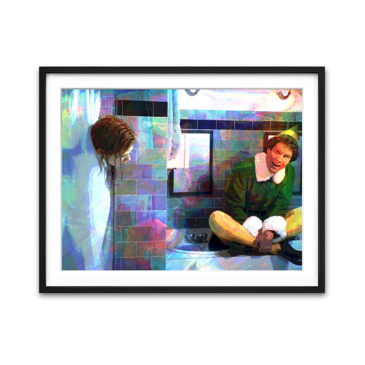 Framed Print 4x3 Black