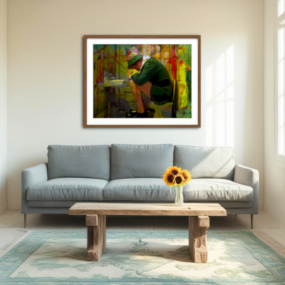 AUTO-MOCKUP ROOM | Elf Bathroom Wall Art