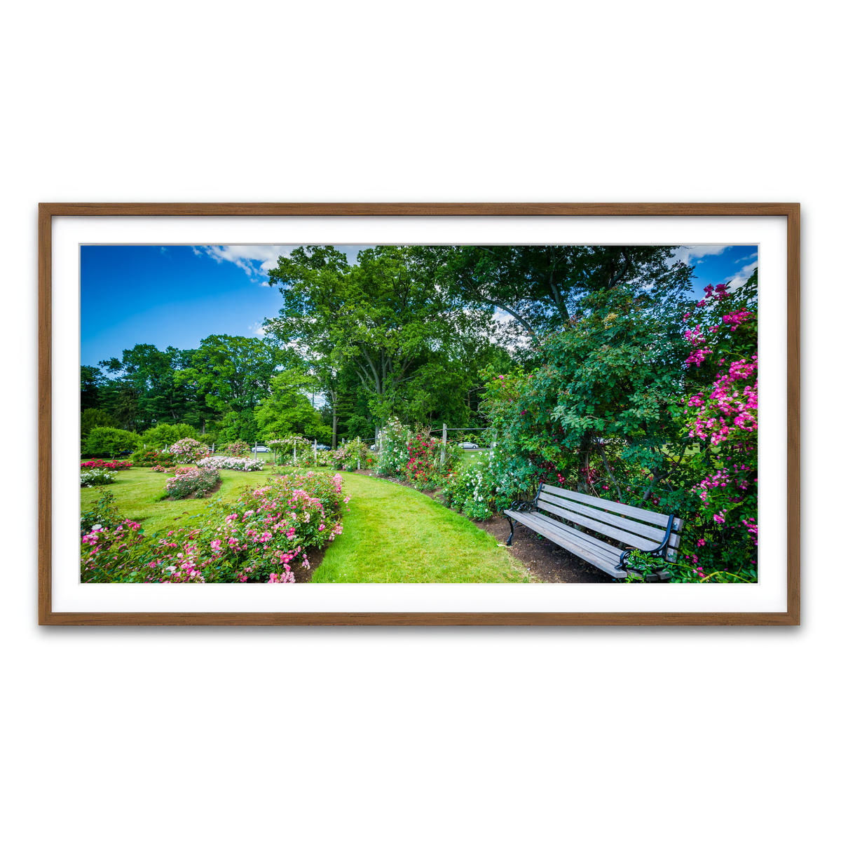 Framed Print 2x1 Walnut