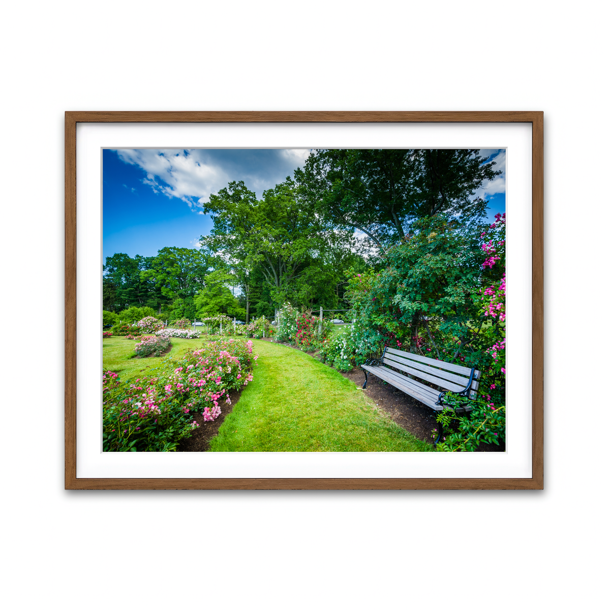Framed Print 4x3 Walnut