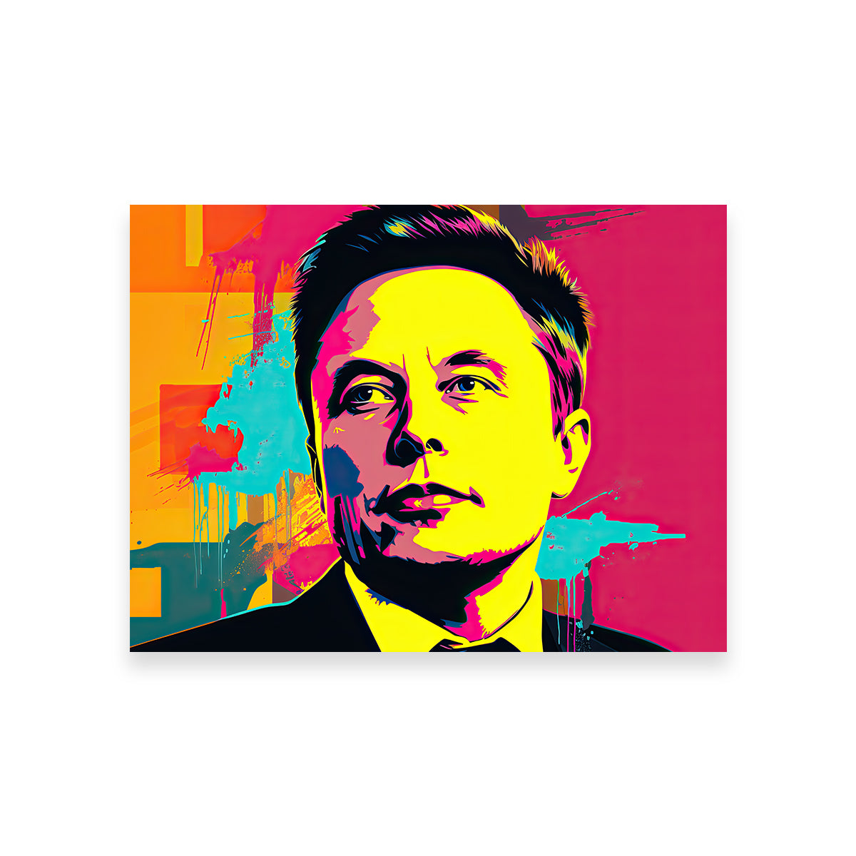 Elon - Warhol Wall Art