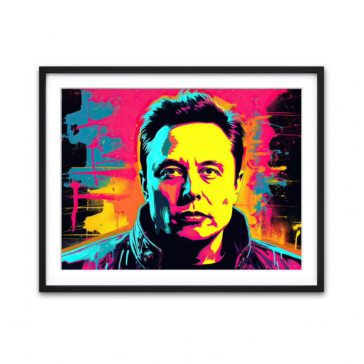 Framed Print 4x3 Black