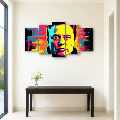 AUTO-MOCKUP ROOM | Elon Musk Warhol Style