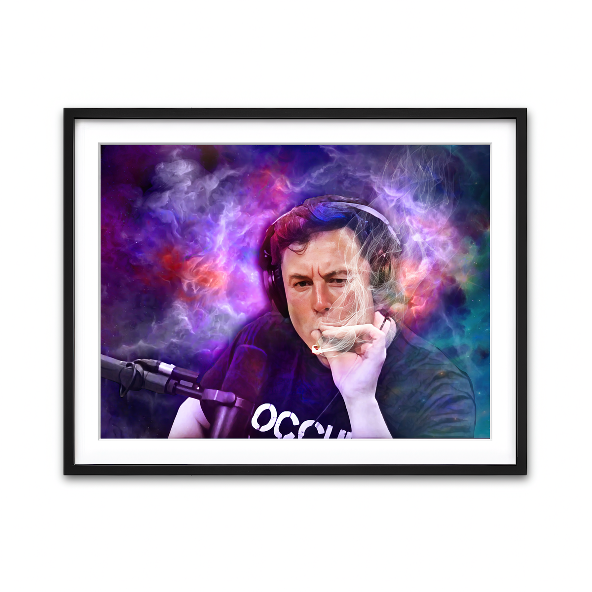 Framed Print 4x3 Black