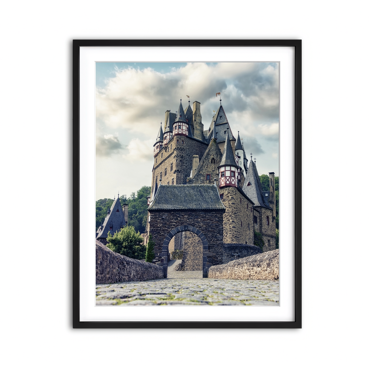 Framed Print 3x4 Black