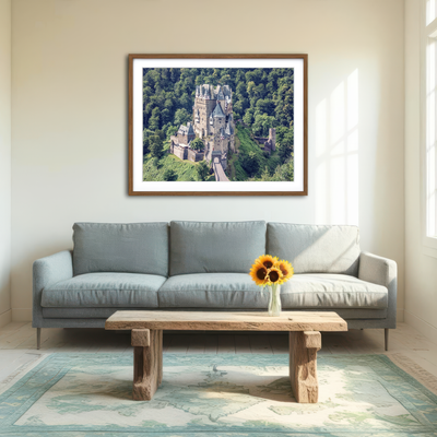 AUTO-MOCKUP ROOM | Eltz Castle Wall Art