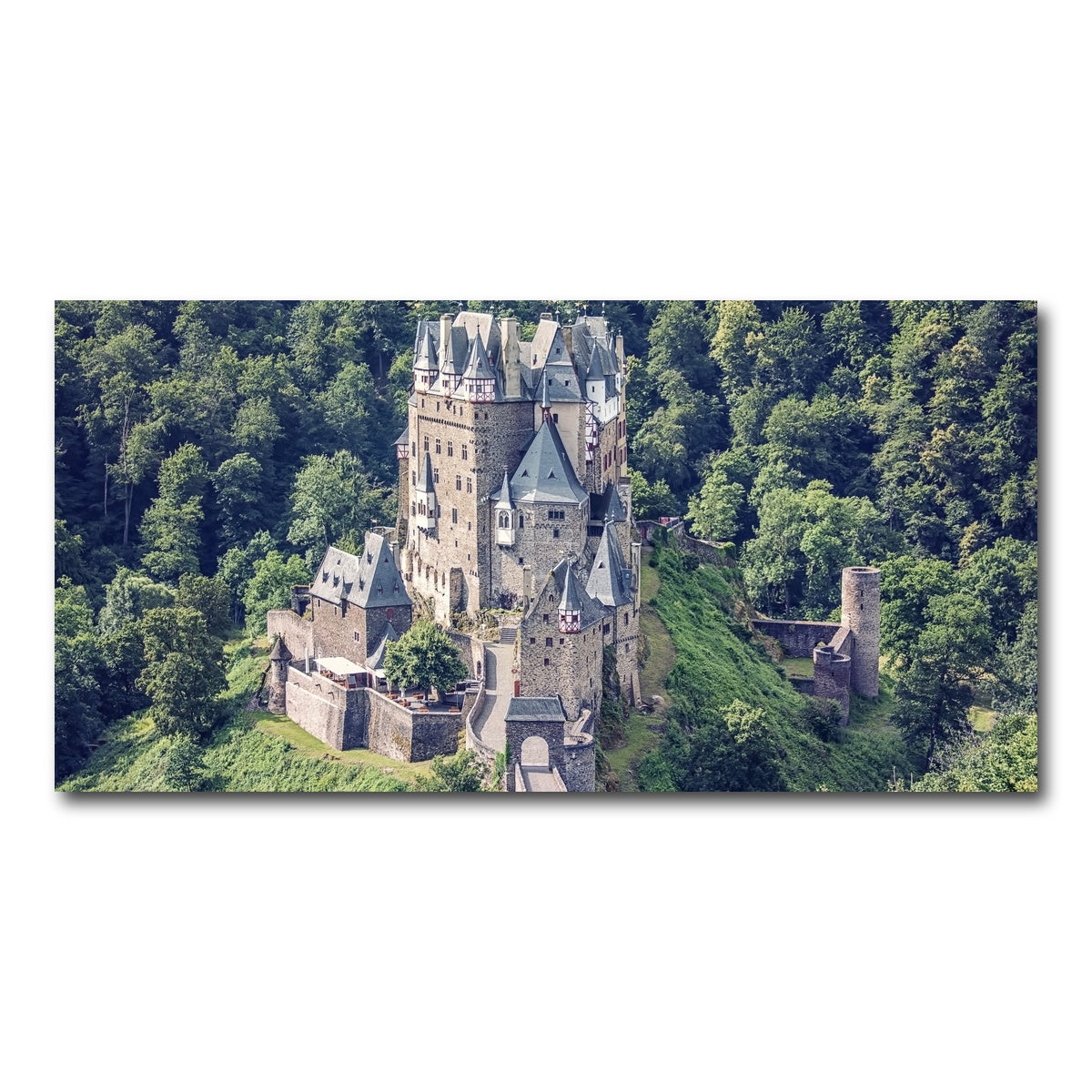 AUTO-MOCKUP WHITE | Eltz Castle | 1 Piece | Gallery Wrap Canvas | group=2x1