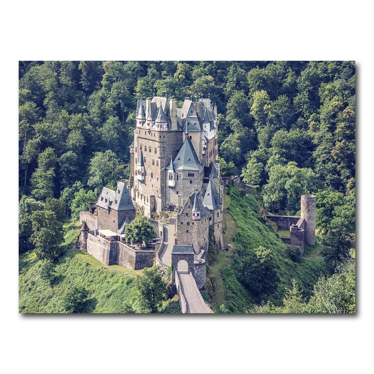 AUTO-MOCKUP WHITE | Eltz Castle | 1 Piece | Gallery Wrap Canvas | group=4x3