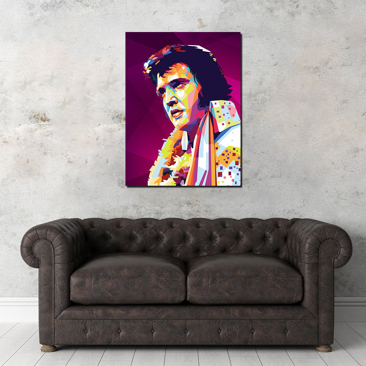 Elvis Colors Wall Art