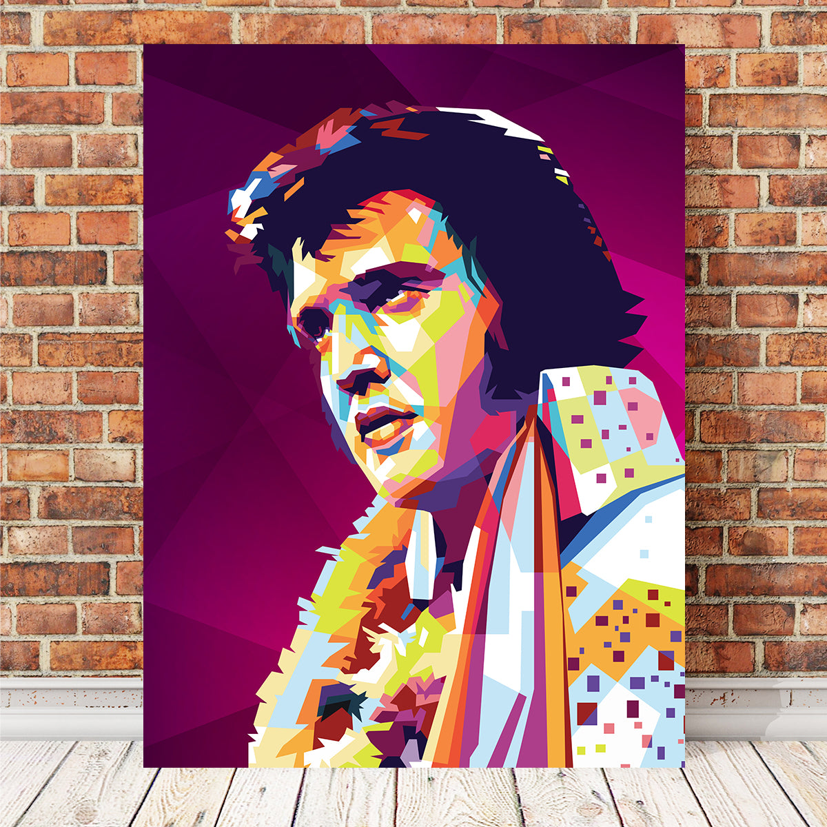 Elvis Colors Wall Art