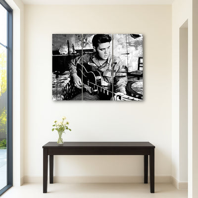 AUTO-MOCKUP ROOM | Elvis Presley Grayscale
