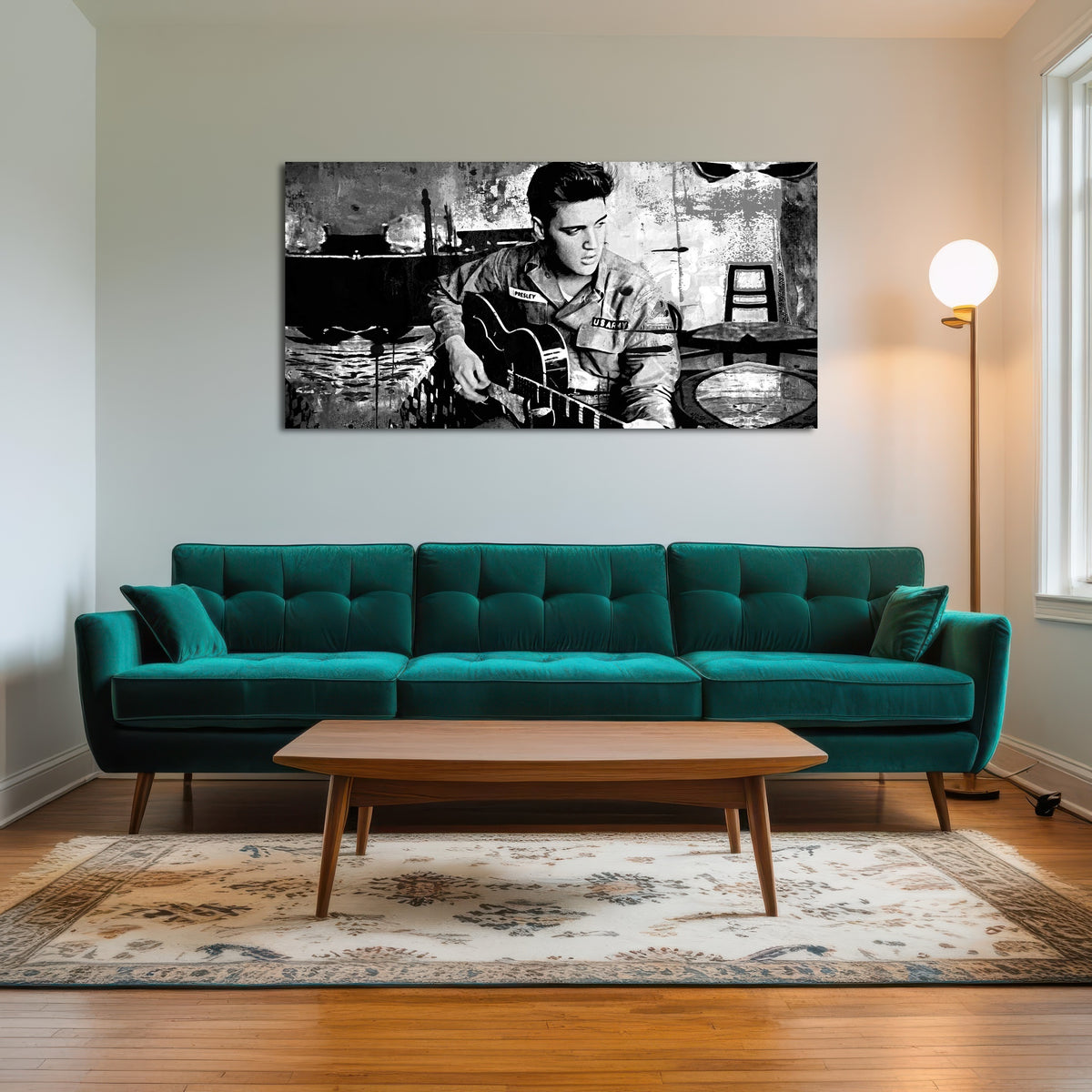 AUTO-MOCKUP ROOM | Elvis Presley Grayscale