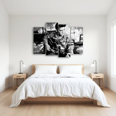 AUTO-MOCKUP ROOM | Elvis Presley Grayscale