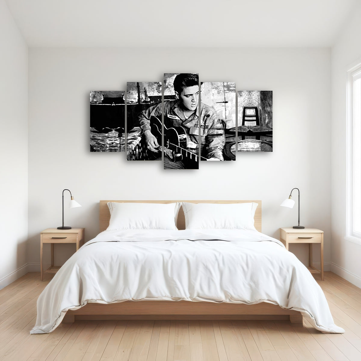 AUTO-MOCKUP ROOM | Elvis Presley Grayscale