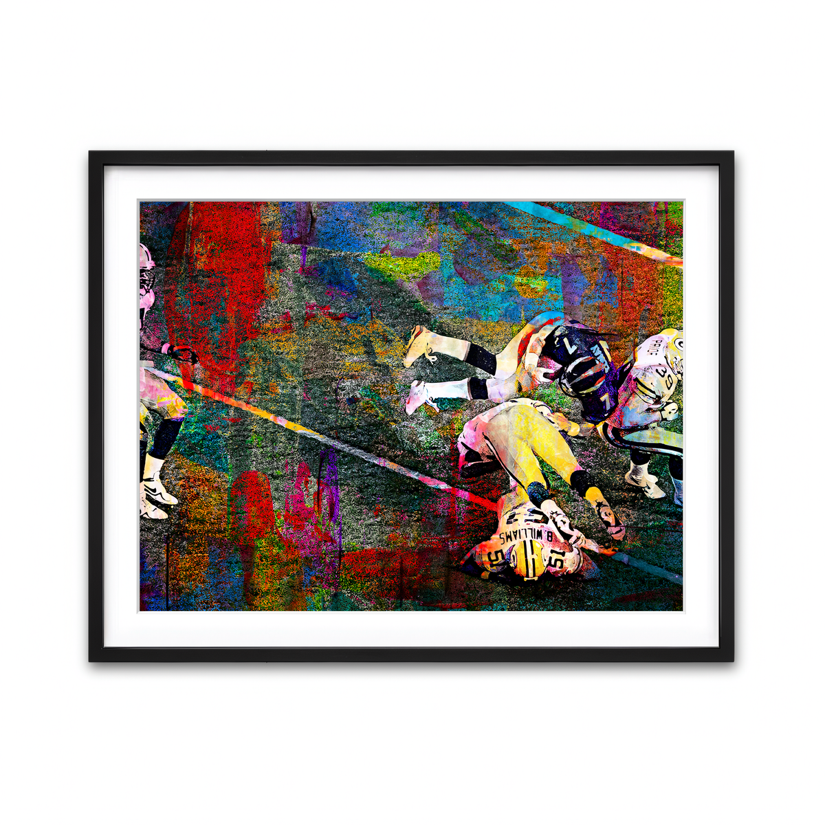 Framed Print 4x3 Black