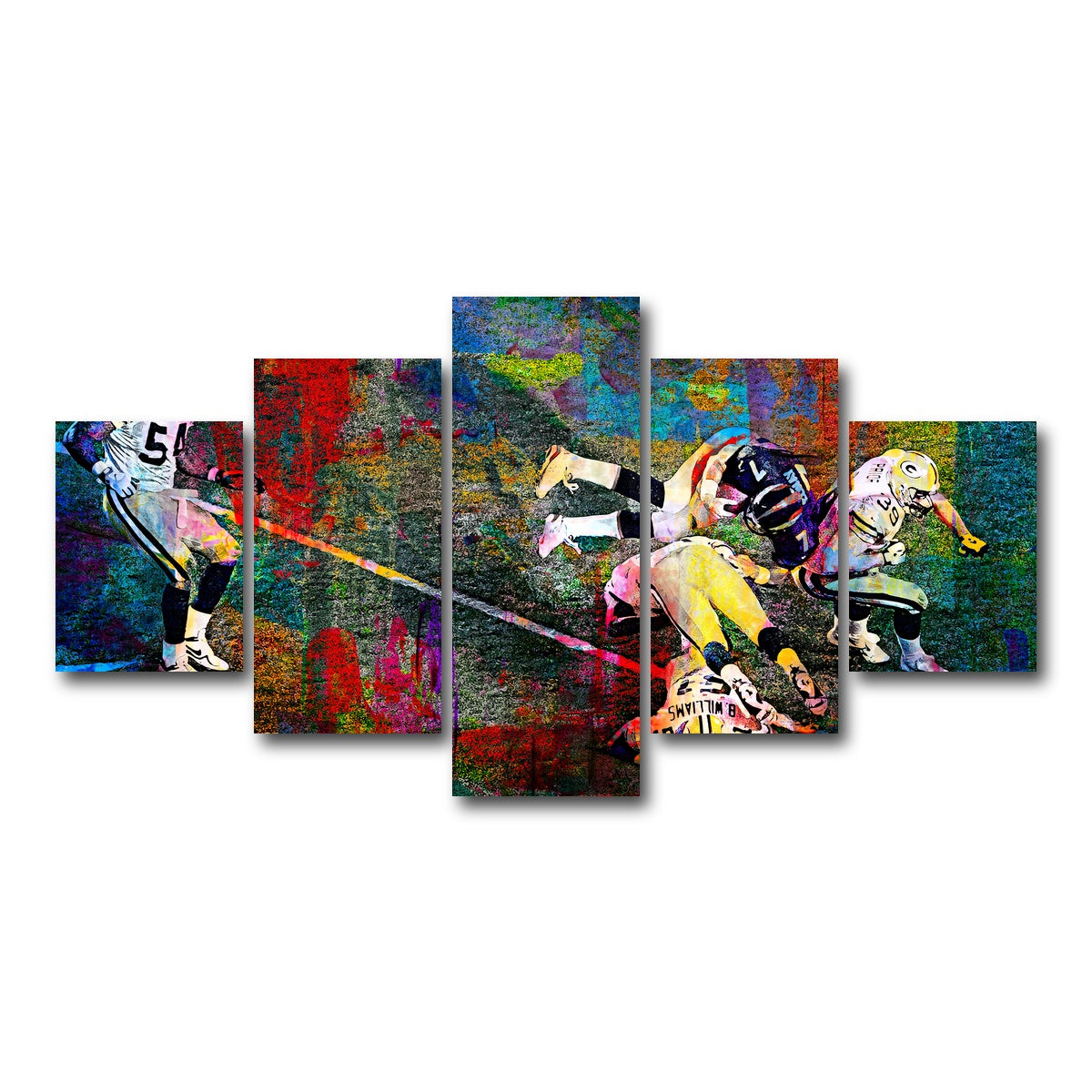 AUTO-MOCKUP WHITE | Elway Helicopter | 5 Piece | Gallery Wrap Canvas | group=5_short