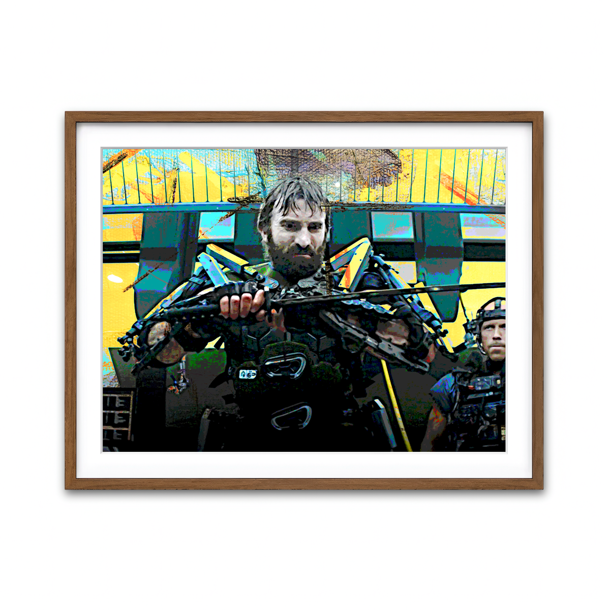 Framed Print 4x3 Walnut