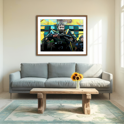 AUTO-MOCKUP ROOM | Elysium-Kruger Wall Art